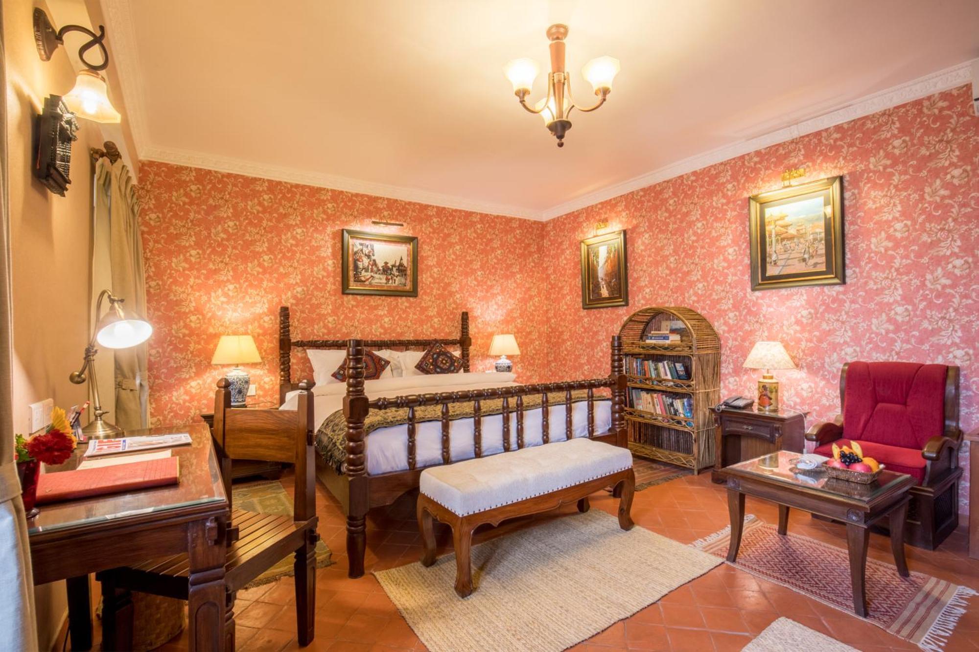 קטמנדו Baber Mahal Vilas - The Heritage Hotel מראה חיצוני תמונה